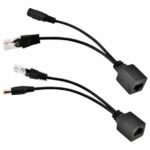 Injecteur et répartiteur PoE passif - Nécessite l'utilisation de la paire incluse - Entrée et sortie jusqu'à 48 V