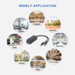 Adaptateur répartiteur POE actif, 48 V à 12 V – Image 2