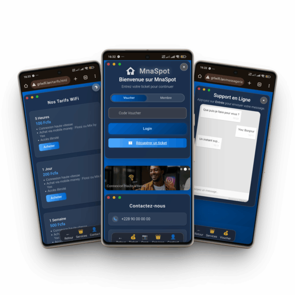 Template 19 - Mikrotik hotspot login page