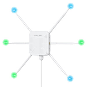 Wavelink WN588HX3 - AX3000 Dual Band WiFi6 Outdoor Access Point AERIAL HD9S