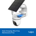 Tapo C615G KIT caméra de surveillance 4G LTE avec panneau solaire – Image 3